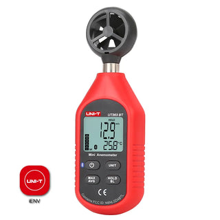 UNI-T UT363 UT363BT Mini Handheld Anemometer With Bluetooth Digital Wind Anemometers Speed Measurement Temperature Tester.