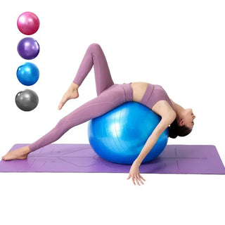 PVCThickened Frosted Yoga Ball 55cm65cm75CM Yoga Ball Fitness Ball Sports Equipment  excercise balance