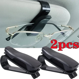Universal Car Auto Sun Visor Glasses Box Sunglasses Clip Card Ticket Holder Fastener Pen Case Eyeglasses Clips Accessories