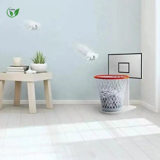 Fun Basketball Rack Storage Garbage Can Basketball Frame Without Rubbish Bin Trash Can Basketball Hoop For Bedroom Living Room