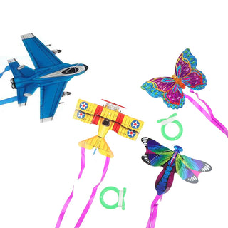 Colorful Pocket Kite (Mini) Outdoor Fun Sports Kite Flying Easy Flyer Kite Toy For Kids