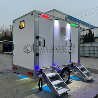 Luxury Portable Toilets For Sale Portable Toilets Mobile Plastic Restroom Trailer Bathroom Trailer For Wedding And Events