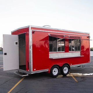 Allbetter Fully Equipment Mobile Food Truck Street Kitchen Restaurant Food Trailers Concession Trailer for Small Business