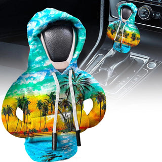 Hoodie Car Gear Shift Cover Fashion Gearshift Hoodie Car Gear Shift Knob Cover Manual Handle Gear Sweatshirt Change Lever Cover