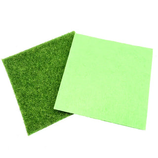 1Pcs 15cm/30cm Artificial Grassland Simulation Moss Lawn Turf Fake Green Grass Mat  Carpet DIY Micro Landscape Home Floor Decor