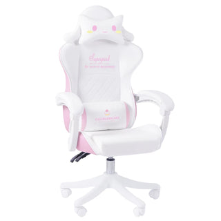 2023 New Macaron Series Computer Chair Pink Cute Girl Gaming Chair Liftable Swivel Chair Anchor Live Gaming Chair Promotion