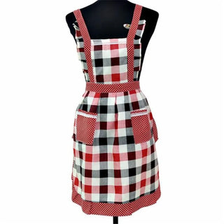 Saingace Women Lady Restaurant Home Kitchen Bib Cooking Aprons With Pocket  quality first