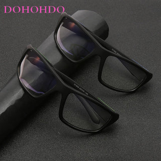 DOHOHDO Anti Blue Light Blocking Glasses Frame Men Women Clear Lens Computer Gaming Eyeglasses Black Sport Eyewear Spectacles