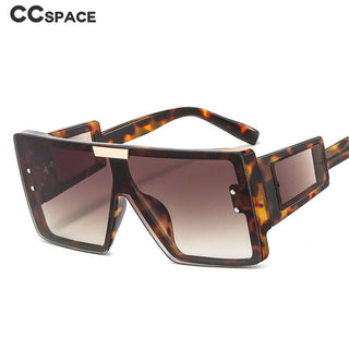 Oversized Square Luxury Sunglasses Brand Designer Fashion One Lens Men Women Shades UV400 Vintage Glasses