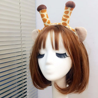 Fox Fawn Ears Lovely Cartoon Animal Cloth Headband Cute Girls Boys Festival Fantastic Hair Accessories for Women Hair Band