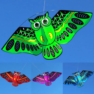 3D Owl Kite Kids Toys Funny Outdoor Sports Classic Activity Game With Tail Toys For Children Early Learning Educational