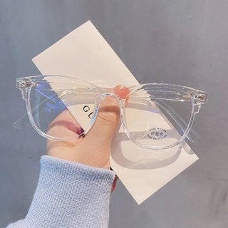 Transparent Computer Glasses Frame Women Men Anti Blue Light Round Eyewear Blocking Glasses Optical Spectacle Eyeglass