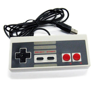 For NES Wired USB Controller Gamepad PC/USB/NES Computer Video Games Handle Retro USB NES Controller Joystick Controle Manttee