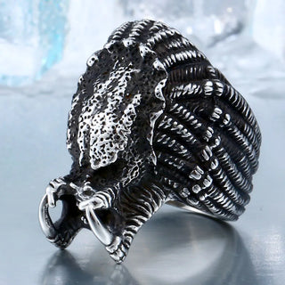 BEIER arrive Alien Predator Finger For Men Gothic Style Movie Ring Stainless Steel Jewelry