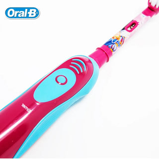 Oral-B Db4510k Kids Electric Toothbrushes Waterproof Oral Hygiene Dental Care Princess Girls Battery Tooth Brush Replace Heads