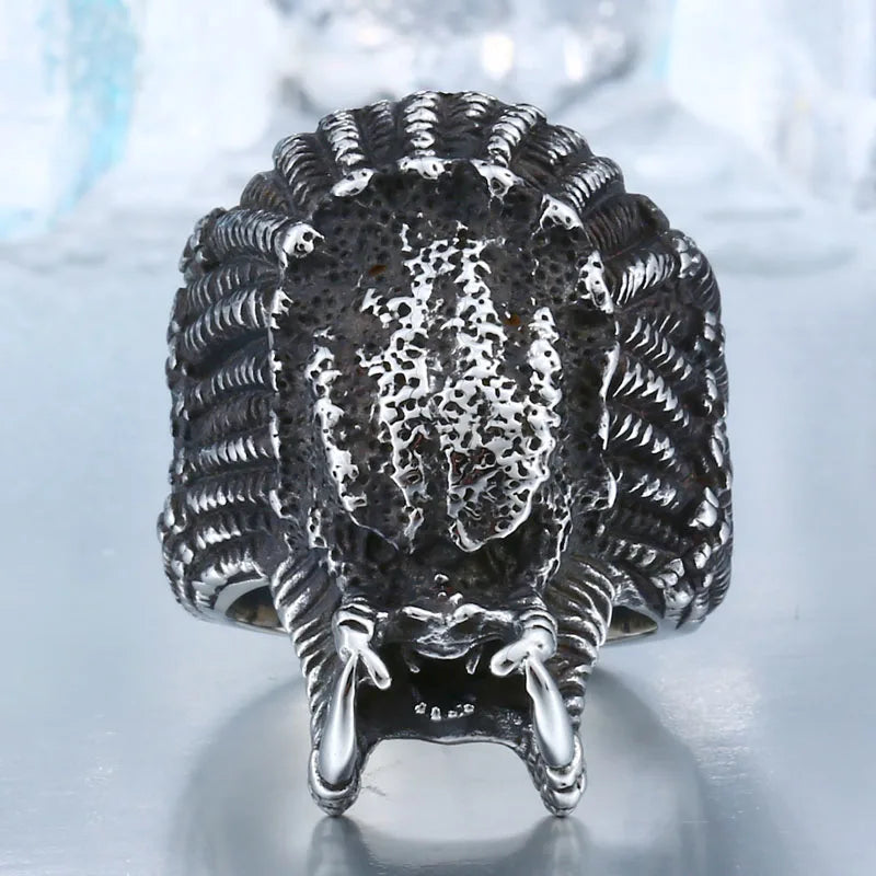 BEIER arrive Alien Predator Finger For Men Gothic Style Movie Ring Stainless Steel Jewelry