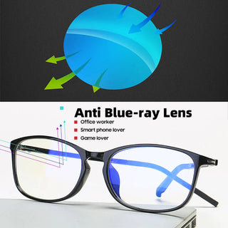 VIVIBEE Anti Blue Light Glasses Men Bluelight Radiation Women TR90 Computer Protection Gaming Ray Blocking UV Komputer Eyewear