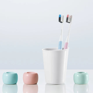 DOCTOR-B Toothbrush Portable Dental Care Toothbrush Oral Hygiene Tooth Brush Soft Deep Cleaning Tool with Travel Box