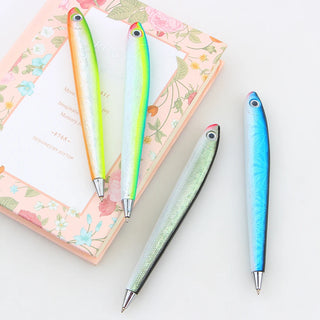 5pcs/lot Creative Fish Shape Ballpoint Pen Ocean Signature Pen For Writing Stationery Office School Supplies