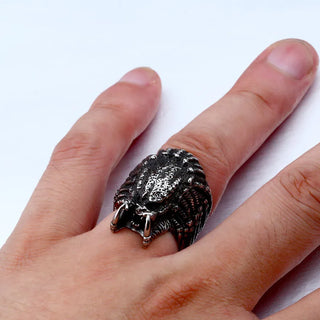 BEIER arrive Alien Predator Finger For Men Gothic Style Movie Ring Stainless Steel Jewelry