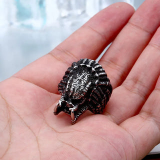 BEIER arrive Alien Predator Finger For Men Gothic Style Movie Ring Stainless Steel Jewelry