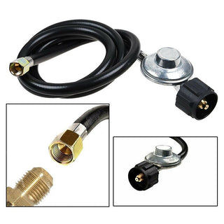 Propane Tank Extension Hose Regulator Gas BBQ Grill Heater LP Line Fire Pit Low Camping Equipment Cookware Stove Accessories