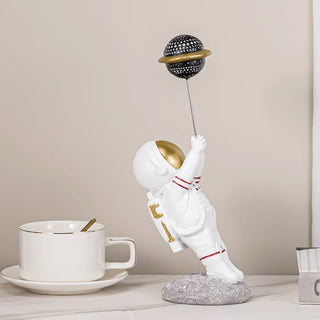 ARTLOVIN Home Decor Astronauts Figurines Creative Spaceman Figures Weightless Astronauts Gifts Gold Tabletop Decoration Ornament