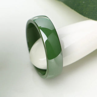 Wholesale Ceramic Ring Green Smooth Healthy Do Not Fade 6MM For Women Jewelry Wedding Engagement Birthday Gifts