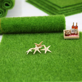 1Pcs 15cm/30cm Artificial Grassland Simulation Moss Lawn Turf Fake Green Grass Mat  Carpet DIY Micro Landscape Home Floor Decor