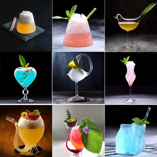 Bar Soul Instagram Mount Fuji Ice Cream Cup Borosilicate