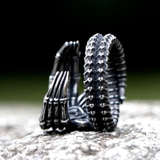 2023 New 316L Stainless Steel Alien Finger For Man Women High Quality Movie Animal Jewelry Party Gift free shipping