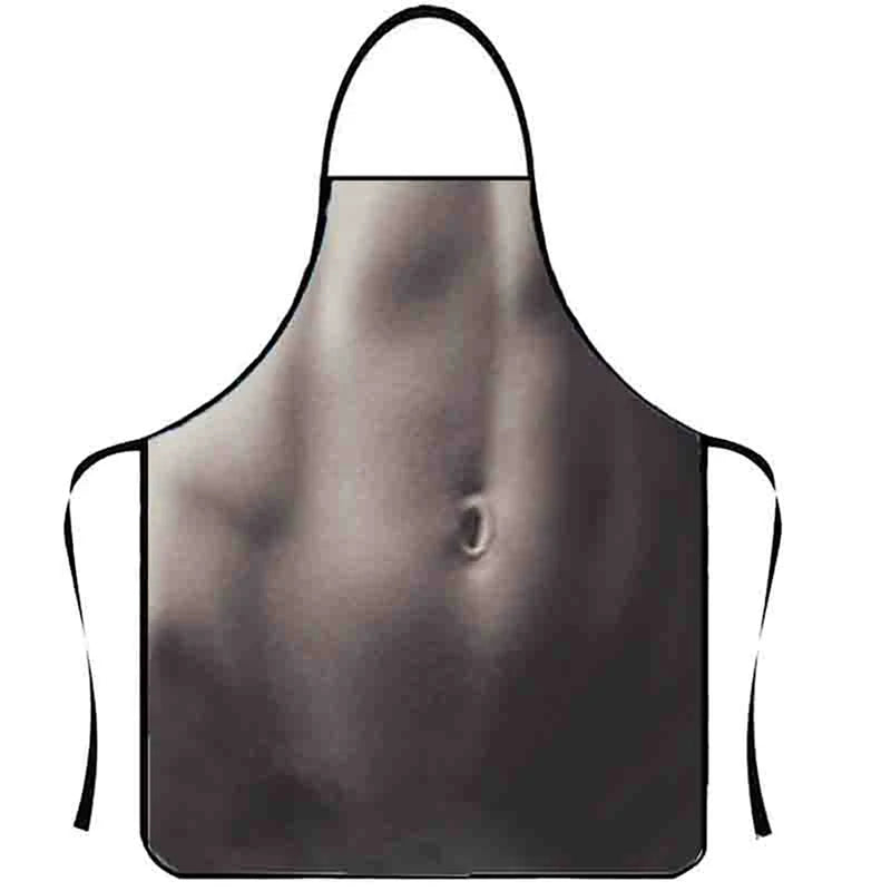 1PC Aprons Sexy Funny Kitchen For Women Man BBQ Cleaning Cooking Apron Stain-proof Apron Barbecue Apron סינרים uniforme dechef