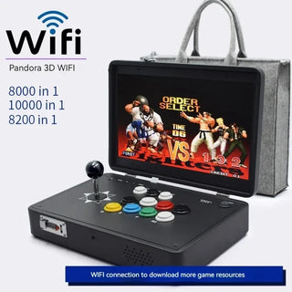 Pandora Moonlight Treasure Box 14inch Portable 3dwifi Game Console Portable Folding Arcade Two Person Joystick Home Game Console