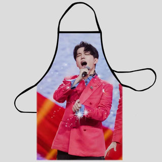 Dimash Oxford Fabric Apron For Men Women Bibs Home Cooking Baking Cleaning Aprons Kitchen Accessory