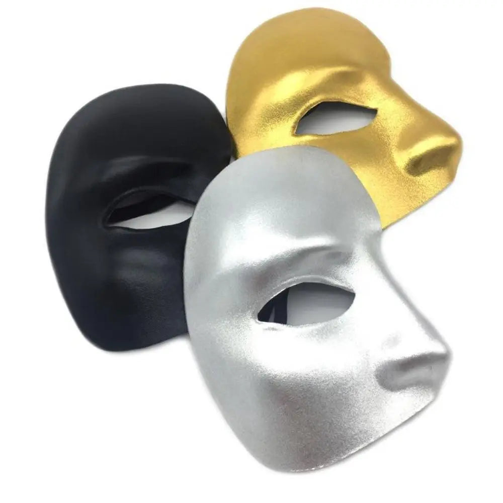 Half Face One-eyed Masquerade Mask Gold Silver Black Masquerade Party Dance Lady Halloween Half Face Mask Decoration