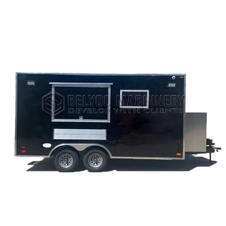 Hot Sale 9.8ft Food Trailer Mobile Kitchen Fast Food Truck Bbq Pizza Cart Taco Kiosk Concession Food Trailer with CE DOT