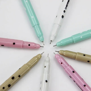 cartoon Cat Gel Pen kawaii stationery pens  Office supplies Writing pen school student supplies the gift of the child