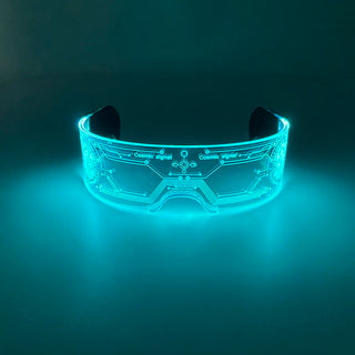 New Party Glasses Luminous Colorful LED Glasses Lighting Up Nightclub DJ Bar Music Dance Party Young Man Children Birthday Gift