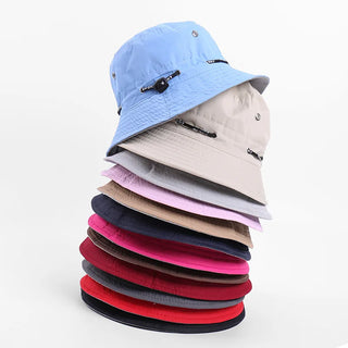 Men Women Outdoor Bucket Hat Quick Dry Packable Boonie Cap UV Protection Sun Hat