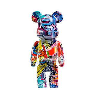 bearbrick statue Bear Statues and Sculptures Figure Ornaments Nordic Room home Decor Figurines for Interior easter decoration