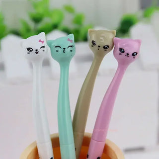 cartoon Cat Gel Pen kawaii stationery pens  Office supplies Writing pen school student supplies the gift of the child