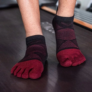 Winter Cotton Short Five Toe Socks Five Finger Soccer Tube Socks Breathable Sports Male Football Anti-slip Running Ankle Sock