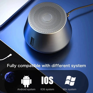 Lenovo K3Pro Portable Wireless Speaker BT 5.0 Mini Outdoor Loudspeaker HiFi Stereo Sound Subwoofer with Microphone Music Player