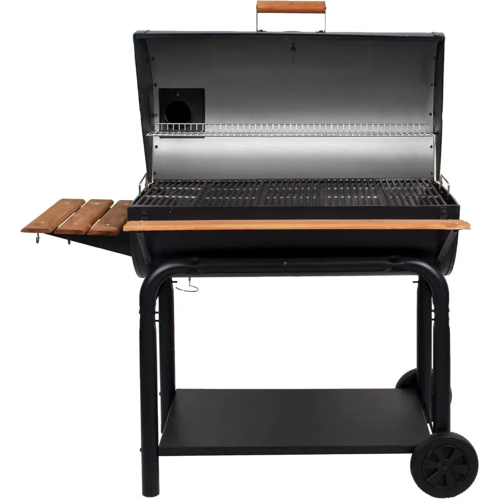 Char-Griller 2137 Outlaw Charcoal Grill, 950 Square Inch, Black Barbecue Charbon De Bois Barbeque Bbq Grill Outdoor Camping