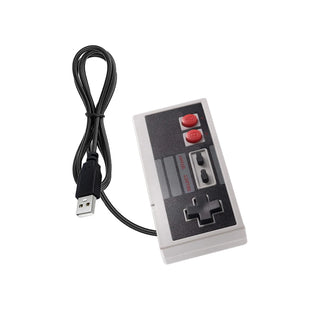 For NES Wired USB Controller Gamepad PC/USB/NES Computer Video Games Handle Retro USB NES Controller Joystick Controle Manttee