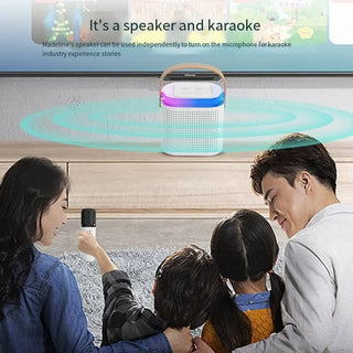 Y1 Microphone Bluetooth Speaker Home Wireless K Song Sound Kgebao Microphone Outdoor Singing Small Family Ktv