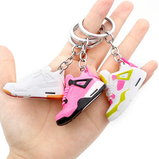 Exquisite 3D Mini Sneakers Key Chain Sneakers Fans Souvenir Key Chain Mobile Phone Key Pendant Model Exquisite Gift