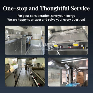 Concession Food Trailer Street Selling Coffee Van Cart Burgers Fries Ice Cream Bus Mobile Food Truck