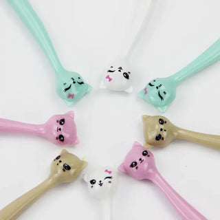 cartoon Cat Gel Pen kawaii stationery pens  Office supplies Writing pen school student supplies the gift of the child