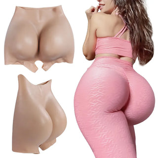 Silicone Sexy Fake Big Butts and Hips Shapewear Realistic Buttocks Enhancement Padded Panties for Woman Full Booty Cosplay